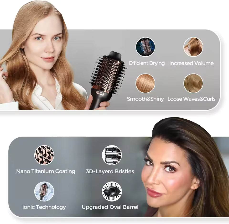 4-in-1 Ionic Hair Dryer Brush & Volumizer