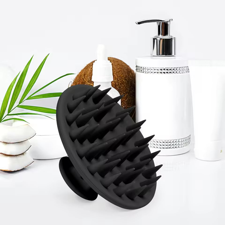 Silicone Scalp Massager Shampoo Brush