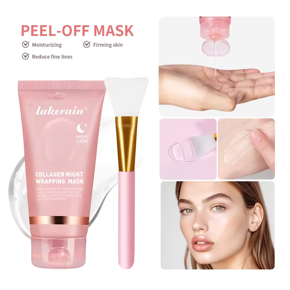 Collagen Overnight Peel-Off Wrapping Mask Set